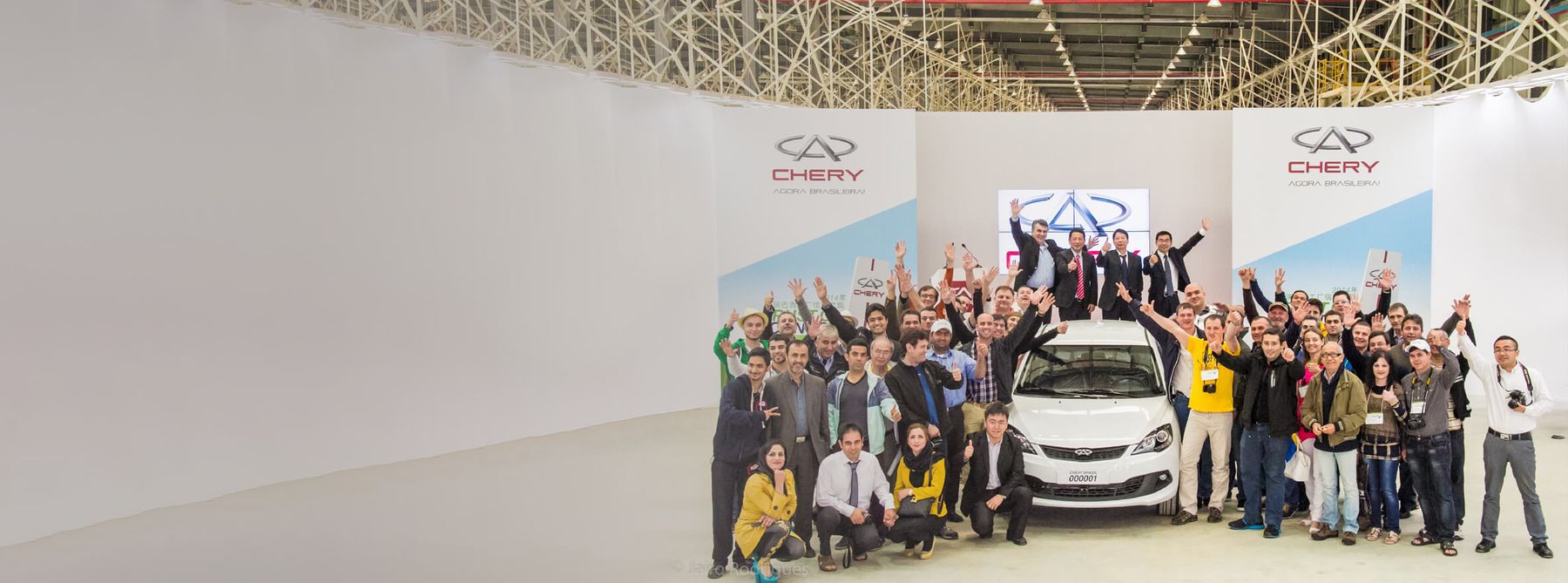 Inauguration de l’usine Chery à Jacareí, Brésil